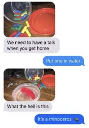put one in water Meme Template