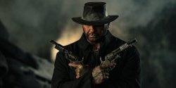 Dave Batista gunslinger Meme Template