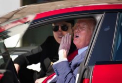 Trump car Meme Template