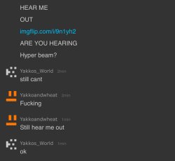 Wheatley (me) was joking Yakko wasnt Meme Template