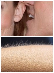 Man Whispers Goosebumps Meme Template
