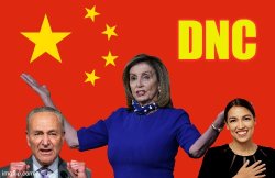 DNC Communist Flag Meme Template