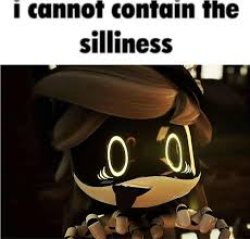 Cyn being a silly goober (Murder Drones) Meme Template