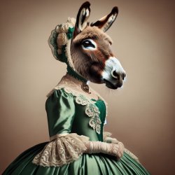 lady with donkey head Meme Template