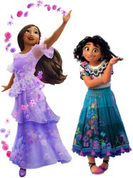 Isabela and Mirabel (The Madrigal Sisters) Meme Template