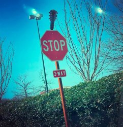 3-way stop Meme Template