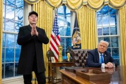 Trump and Rlon Meme Template