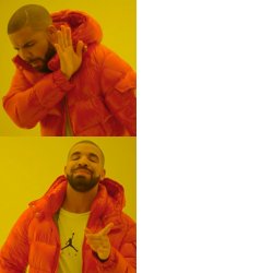 Drake not this but that Meme Template