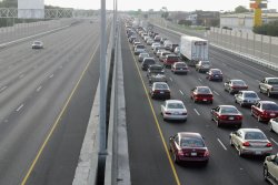 Traffic all one side Meme Template