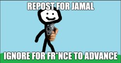 repost for jamal, ignore for france to advance Meme Template