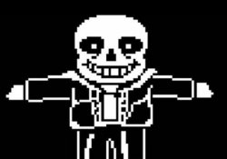 T-pose sans Meme Template