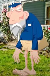 Mail man Meme Template