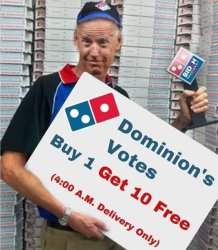 Biden & Dominion voting 2 Meme Template