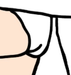 Princess Rapunzel's White Underwear Meme Template