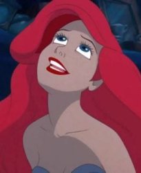 ariel singing Meme Template
