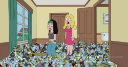 American dad vomit Meme Template