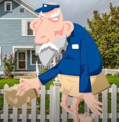 Mail man Meme Template