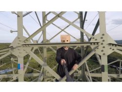 Baghead Climber Meme Template