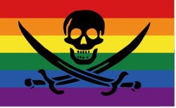 Gay Pride Pirate Meme Template
