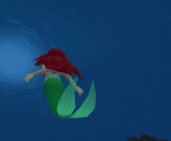 swimming up Meme Template