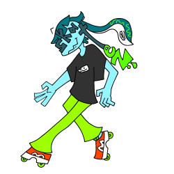 ASCII-oid skatez Meme Template