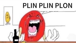 PLIN PLIN PLON Meme Template