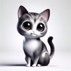 Cute Ai cat short Meme Template