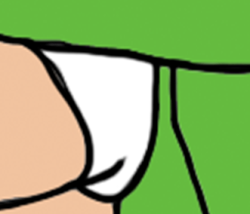 Sailor Jupiter's White Underwear Meme Template