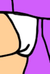 Megara's White Underwear Meme Template
