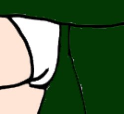 Rion Aida's White Underwear Meme Template