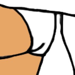 Esmeralda's White Underwear Meme Template