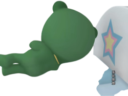 Rubi sleeping Meme Template