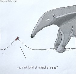 Ant and anteater Meme Template