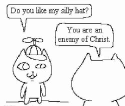 Enemy of Christ Meme Template