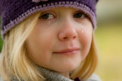 Crying little blond girl Meme Template