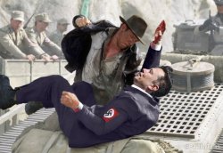 Patriots Punch Nazis Meme Template