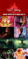 The Walt Disney Company Horror Movies and TV Shows Villains 15 Meme Template