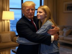Der Gropenfuhrer Trump little girl sexual assault Meme Template