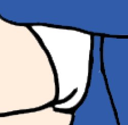 Tohru Honda's White Underwear Meme Template