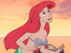 princess ariel Meme Template