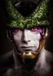 Realistic perfect cell Meme Template