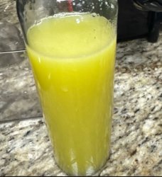 homemade apple & mint & cucumber juice Meme Template