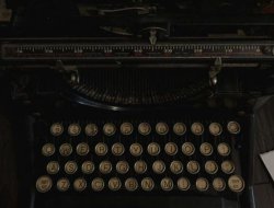 Typewriter. Meme Template