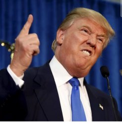 Retarded trump Meme Template