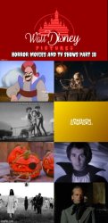 The Walt Disney Company Horror Movies and TV Shows Villains 18 Meme Template
