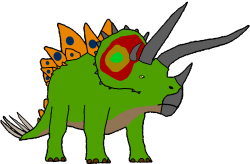Male Stegoceratops (Paleoverse + EOIverse) Meme Template