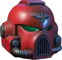 Blood Raven helmet Meme Template