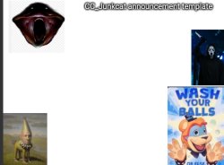 junkcatann0uncementtemplate Meme Template