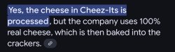 100% “real” cheese Meme Template