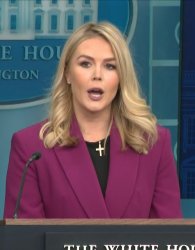 Karoline Leavitt January 2025  first press briefing Meme Template